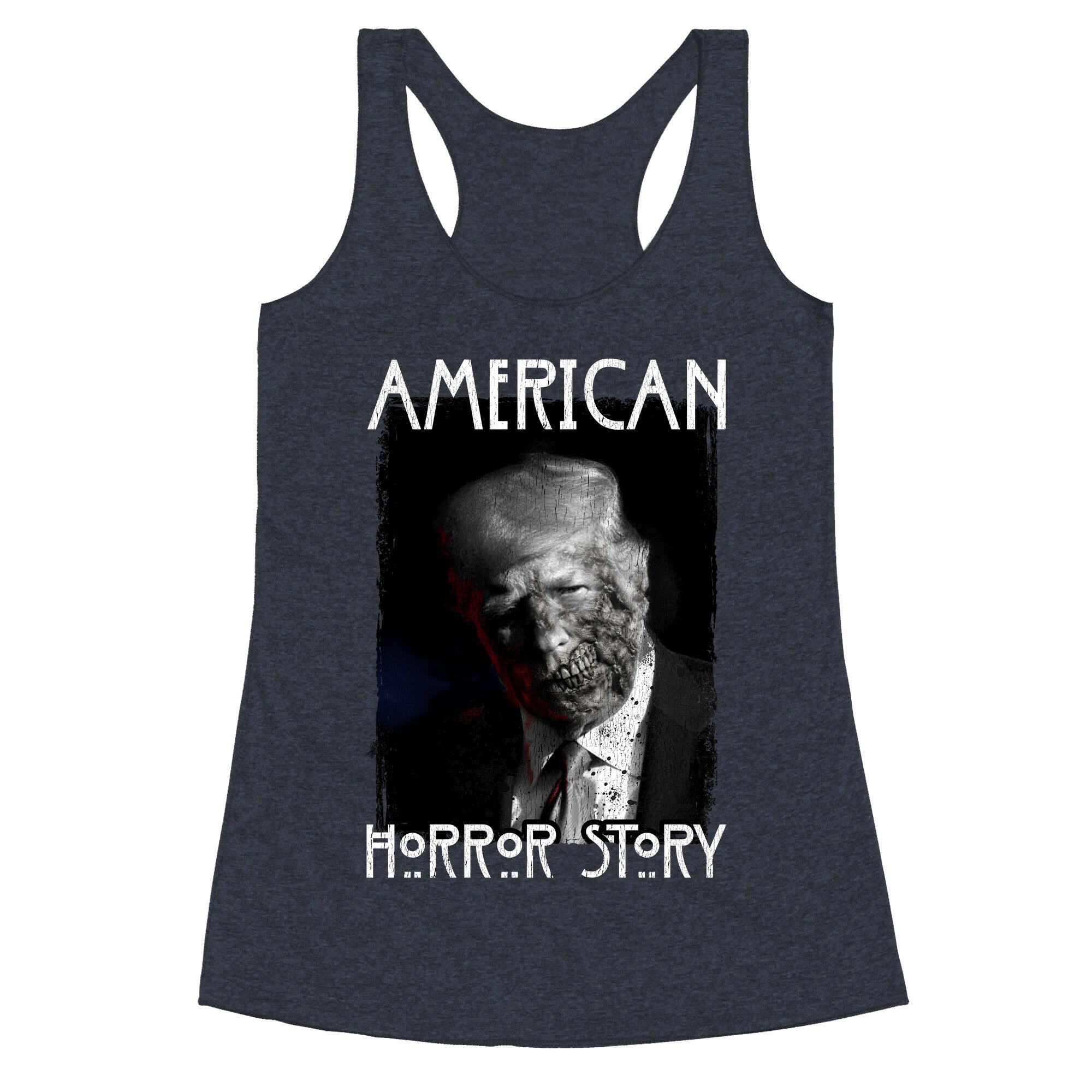 American Horror Story Trump Racerback Tank